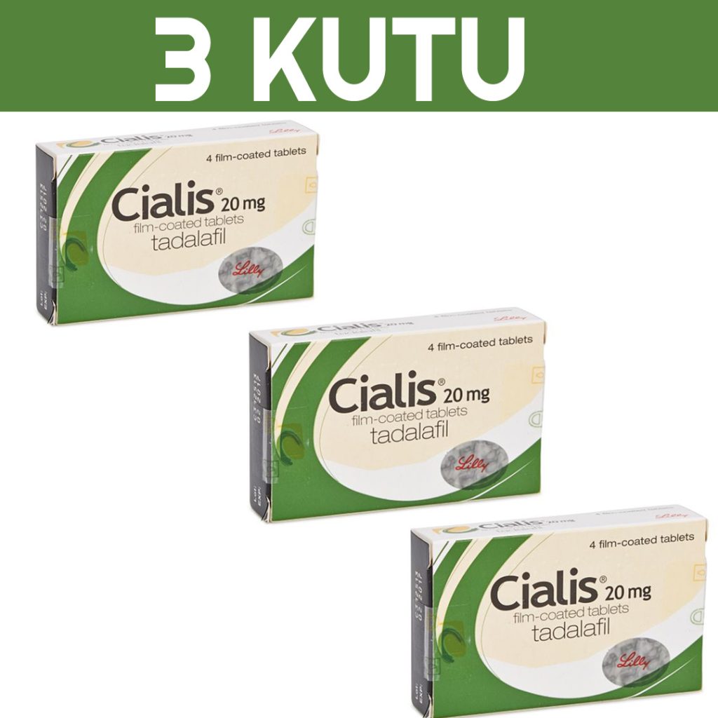 Cialis 20 MG Tablet 3 Kutu